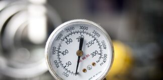 Jakie powinno być ciśnienie gazu w reduktorze?